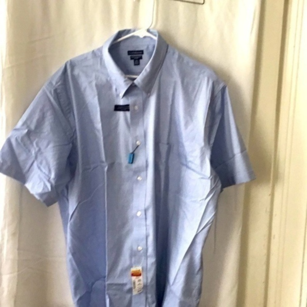 Croft & Barro Wrinkle Resistant Oxford XXL Men’s short sleeve shirt